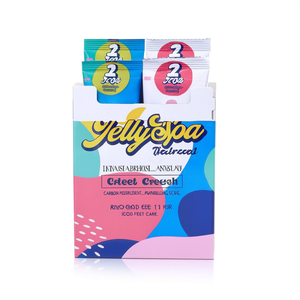 Tratamiento de remojo para pies JellySpa con aroma dulce y refrescante, set de pedicura hidratante para el cuidado de pies fríos - Product Image 2