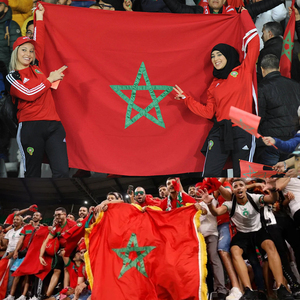 Drapeau national du <span class=keywords><strong>Maroc</strong></span> personnalisé 3*5 pieds pour match de football, événement sportif, élection, impression numérique, polyester durable - Product Image 1