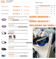 Lunettes de protection UV personnalisées pour ski en plein air, anti-buée, lunettes de neige, lunettes de motoneige