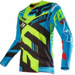 Maillots de <span class=keywords><strong>cyclisme</strong></span> pour adultes, hauts à manches longues imprimés, pour hommes, en fibres synthétiques respirantes - Product Image 4