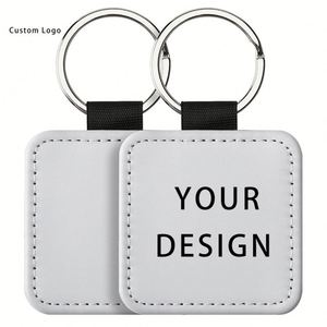Lightweight Pu <b>Leather</b> <b>Keychains</b> with Stainless Steel, Festive Printing for School and Thanksgiving - Product Image 6