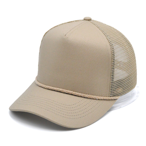 Cappello da camionista di moda bambino di alta qualità a 5 pannelli cappello bianco personalizzabile all'ingrosso per uso Casual all'aperto - Product Image 1