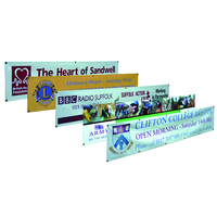 Conçu sur mesure PVC vinyle Flex bannière publicitaire pour l'extérieur rue numérique imprimé drapeaux promotionnels et bannières