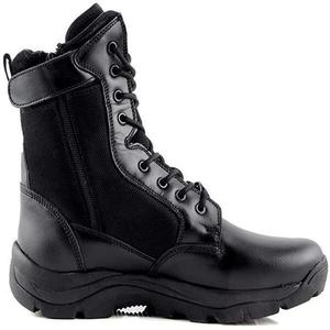 Premium Genuine Leather Safety Steel Toe Cap Ankle Shoes Industrial Workers Anti Slip Oil Resistant Construction Work <b>Boots</b> - Product Image 1