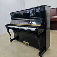 Used Young Chang U121 Black Upright Piano Made in Korea Original Action Fully Refurbished for Home Beginner Practice