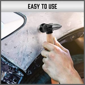 Strumento del martello di riparazione della lamiera sottile di vendita calda 7 PCS strumenti di riparazione del corpo Auto con teste di martello in acciaio al carbonio - Product Image 5