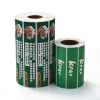 Premium Weiße Matte Weinetiketten Kundenspezifisch Bedruckte Wasserfeste Vinyl-Klebeetiketten Rollen Offset-/Prägedruck ISO9001