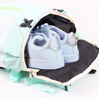 Sac à dos de raquette unisexe Light Mint, sac à dos de sport multi-compartiments pour tennis et badminton