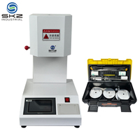 Indexador de flujo de fusión LCD de instrumento de la SKZ145A-MFI, plastómetro ISO 1133, indexador de flujo de fusión LCD, plastómetro ISO 1133