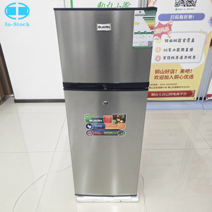 <span class=keywords><strong>En</strong></span> stock, réfrigérateur de haute qualité à double porte de 138 L avec <span class=keywords><strong>congélateur</strong></span> <span class=keywords><strong>en</strong></span> haut et compartiments réfrigérants <span class=keywords><strong>en</strong></span> <span class=keywords><strong>bas</strong></span>, réfrigérateurs pour la maison - Product Image 1