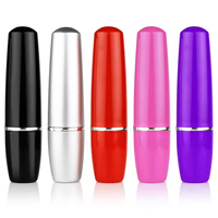 Großhandel Günstiger Erwachsenen-Vibrator für Frauen, Diskreter Mini-Vibe Magic Bullet Vibrator in Lippenstiftform, Silikon, Wiederaufladbar, 3 Geschwindigkeiten, Wasserdicht