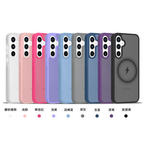 <span class=keywords><strong>Coque</strong></span> de téléphone magnétique sans fil transparente antichoc à effet peau en acrylique haute qualité pour Samsung <span class=keywords><strong>Galaxy</strong></span> A35 <span class=keywords><strong>5G</strong></span> - Nouveau - Product Image 6