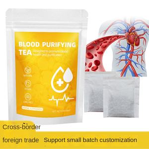 Thé Purifiant Sanguin Aromatisé VitalBloomHerb en Gros, Sophora, Aubépine, Perilla, OEM/ODM, 100% Herbes Naturelles, Sachets de Thé de Qualité Supérieure - Product Image 4