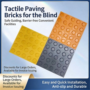 Dalles de pavage tactiles anti-abrasion haute résistance de l'usine chinoise Duonik pour les stations de métro - Product Image 4