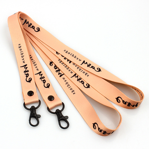 Polyester Material Exhibition Sublimation Printing Low Price Customize Keychain Lanyard