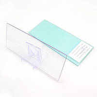 Alands Feuille solide en polycarbonate anti-UV anti-explosion pour la toiture/Feuille de polycarbonate colorée, Feuille PC Compact