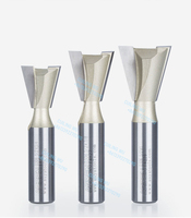 Bit Router Pemotong Keras Karbida TUOKE Laris Manis, Kekerasan Tinggi untuk Peralatan Pertukangan Kayu 0306 Dovetail Bit ARDEN OEM CNC 45HRC