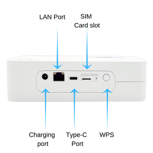 Routeur Wifi6 5g OLAX G5010 1800 Mbps avec batterie de routeur Wifi 4000 mAh, emplacement pour carte SIM, pare-feu, VoIP, VPN, modem - Product Image 6