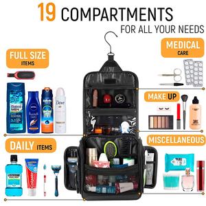 Premium Large Wet and Dry Hanging Travel <b>Toiletry</b> <b>Bag</b> with Metal Zipper <b>for</b> <b>Men</b> and Women - Product Image 4