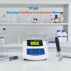 เครื่องวัดความเข้มข้นของกรดและด่างแบบตั้งโต๊ะ Timepower TP340 พร้อมกราฟสัมผัสโค้ง HCL NAOH H2SO4 <span class=keywords><strong>NACL</strong></span> HNO3 <span class=keywords><strong>NA2CO3</strong></span> ในตัว สำหรับใช้ในห้องปฏิบัติการ - Product Image 4