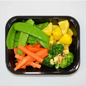 Professional Supplier Heat-resistant 220 Degree Ovenable Airline Plastic CPET Tray Food Container