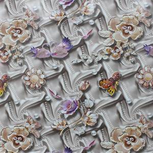 Mantel de PVC con Estampado Floral Autobots, 140 cm de Ancho, Impermeable y Resistente al Aceite, para Uso Doméstico - Product Image 2