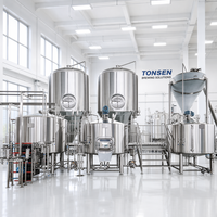 Système de microbrasserie 600L, équipement de fermentation en acier inoxydable