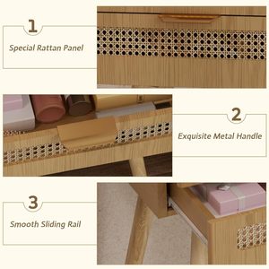 Wholesale Contemporary Small <strong>Narrow</strong> Makeup Vanity Desk Mirror with Lights Flip Top 3 Adjustable <strong>Dressing</strong> <strong>Table</strong> - Product Image 5