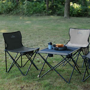 Breathable Comfortable Lightweight Iron Frame Folding Camping Chairs Durable Rugged Eco-Friendly Custom Logo Outdoor Beach Camp - Product Image 2