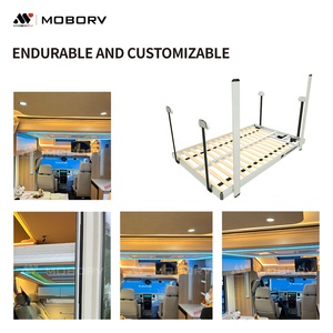 MOBORV Lit Relevable pour <span class=keywords><strong>Camping</strong></span>-<span class=keywords><strong>Car</strong></span>, Pièces et Accessoires de Véhicule Récréatif, Aménagement de Fourgon Aménagé DIY 12V 24V - Product Image 3