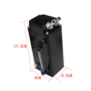 Aosu Pièces automobiles transfrontalières D1 Réservoir d'huile carré 750ML en alliage d'aluminium pour la modernisation et la mise à niveau - Product Image 4