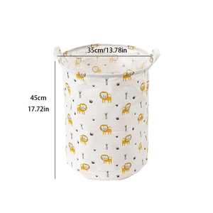 Panier à linge sale de style nordique, bac de rangement pour jouets, grand panier à linge pliable et imperméable - Product Image 6