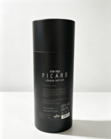 Tube en papier kraft écologique, conteneur cylindrique biodégradable personnalisé pour bouteille d'eau, logo personnalisé, taille personnalisée, boîte d'emballage recyclable