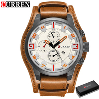 Montre Curren Homme 8225 Luxe Quartz Montre-Bracelet pour Hommes Étanche Décontractée Tendance Affaires Sport