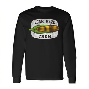 Camiseta de manga larga con estampado de Corn Maze Crew Corn Cob Artwork - Product Image 2