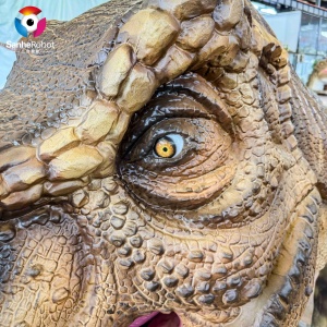遊園地人命化アニマトロニクス恐竜頭人命化恐竜頭等身大庭像8-10レベル集合体 - Product Image 5