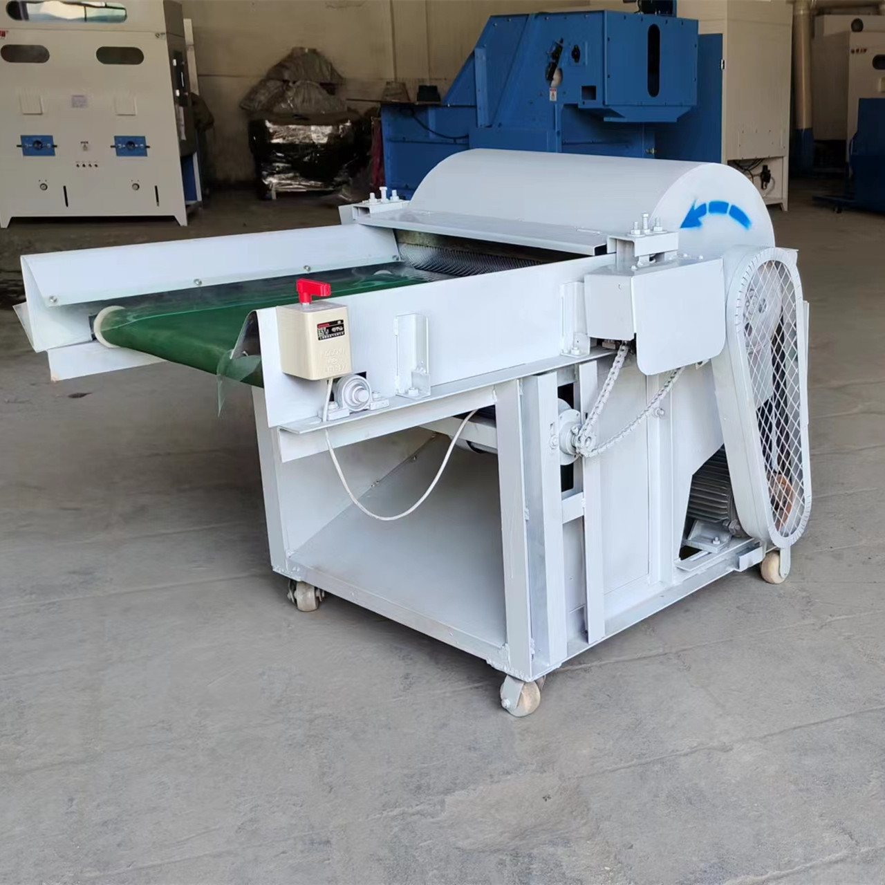 Машина для переработки раздавленной одежды Wastage, машина для чистки хлопчатобумажной пряжи, машина для переработки ткани, машина для открытия отходов текстиля