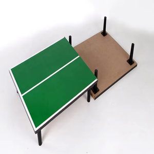 Mini <span class=keywords><strong>table</strong></span> de ping-pong <span class=keywords><strong>en</strong></span> bois professionnelle portable de haute qualité pliable - Product Image 2