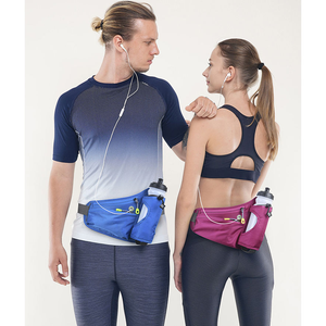 Custom New Outdoor <b>Sports</b> Waist Bag Multifunctional Fitness Water <b>Bottle</b> Holder Waterproof Nylon Running Belt - Product Image 4