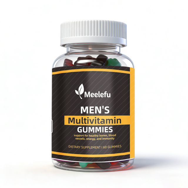 Men's Multivitamin Gummies Male Supplements Multi Vitamin Support Energy Metabolism Muscle & Immune Health