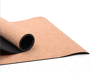 Corcho ejercicios <span class=keywords><strong>de</strong></span> superficie y <span class=keywords><strong>fondo</strong></span> <span class=keywords><strong>de</strong></span> goma antideslizante gimnasio estera <span class=keywords><strong>de</strong></span> yoga rollo - Product Image 6