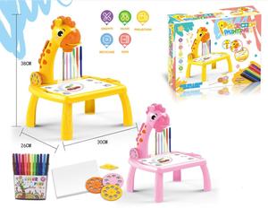ITTL all'ingrosso di vendita calda educativo disegno giocattolo pittura tavolo per bambini disegno <span class=keywords><strong>proiettore</strong></span> apprendimento scrivania con musica leggera - Product Image 6