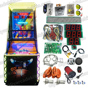 Kit de Máquina de Juego de Baloncesto Virtual con Monedas, Accesorios de Arcade para Niños - Product Image 1