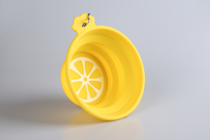 Bol pliable en silicone pour chien, personnalisé, en gros, portable, pour les voyages en plein air, pour nourrir et hydrater les animaux de compagnie, avec logo - Product Image 4