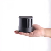 Hesai QT128 LiDAR Mecánico de 128 Canales, Campo de Visión Vertical de 105.2 Grados, 360 Grados, Alcance de 20 m, 1.73M PPS, IP6K9K, 12 W, 1000BASE-T1, Robot AGV