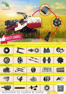 Pièces détachées pour moissonneuse-batteuse Worldstar Fm World Ruilong Track Machine Gam, incluant : Protection de couteau d'injecteur, Ventilateur, Boîte de vitesses, Courroies, Arbre de batteuse, 88 ch - Product Image 4