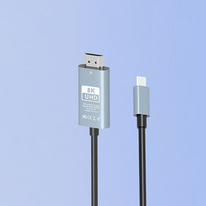 <span class=keywords><strong>Cable</strong></span> Adaptador USB C a <span class=keywords><strong>DisplayPort</strong></span> 1.4, Modo Dual Tipo C a DP 8K 4K 1m - Product Image 1
