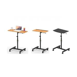 Escritorio moderno de MDF para ordenador con cajones, soportes de TV y carros - Product Image 4