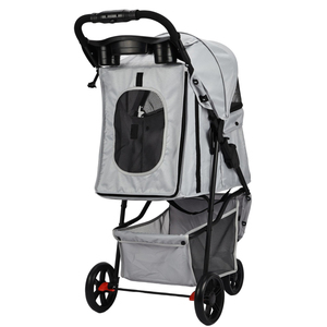 थोक कस्टम लोगो फोल्डेबल यात्रा पोर्टेबल बिल्ली पालतू कुत्ते स्ट्रेलर - Product Image 5