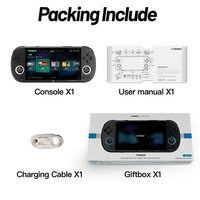 Console de jeu portable à succès avec écran IPS rétro HD de 4,96 pouces, système de jeu intelligent sous Linux ouvert